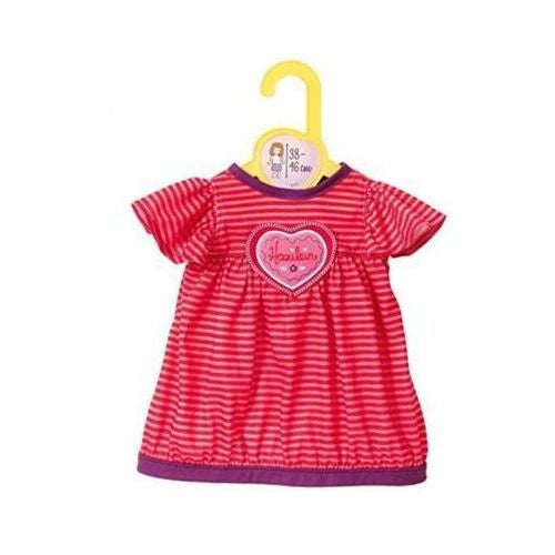 nachthemd rood 18 cm