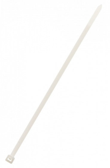 herbruikbare kabelbinders 4,8x200 mm transparant 20 stuks