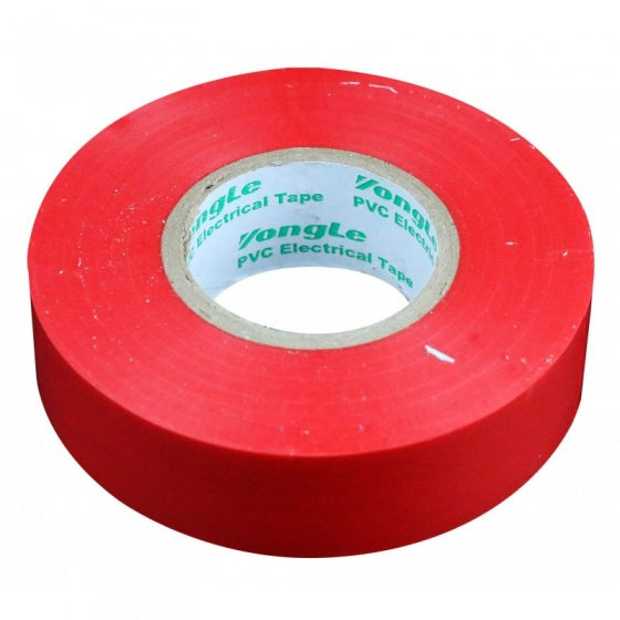 isolatietape 19 mm x 20 m rood
