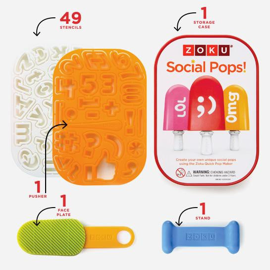 ijsvompjesset Social Media junior 45-delig