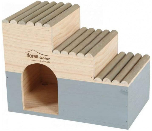 Zolux Knaagdierhuis Home Color Trap Grijs 30X18X23,5 CM
