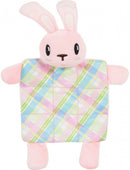 Zolux Puppyspeelgoed Konijn Plush Plaid Crinklestof Roze 17,5X3X20 CM