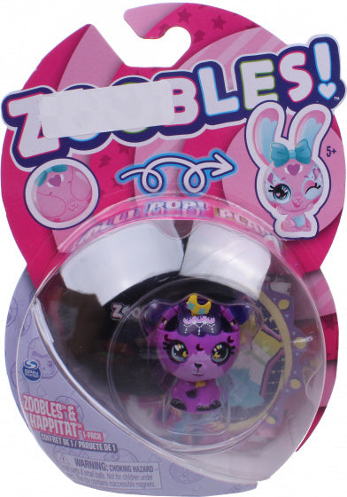 speelset & Happitat meisjes paars/donkerpaars 3-delig