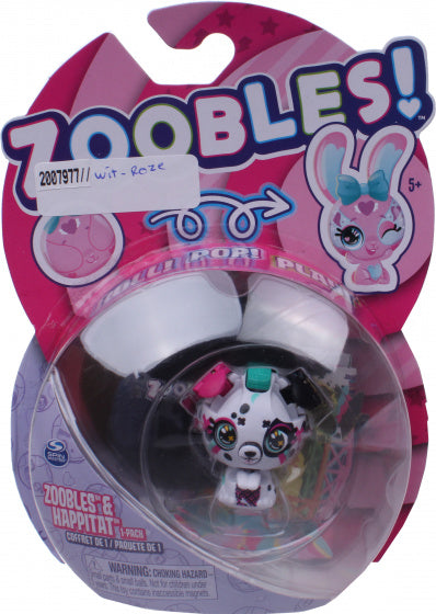 speelset & Happitat meisjes roze/wit 3-delig